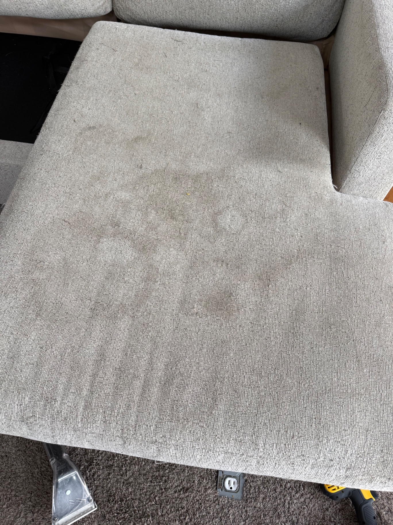 Before cleaning